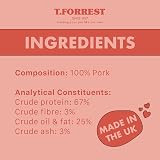T. Forrest British Dried Whole Pig Ears for Dogs (25 Pack) - 100% Natural view 5