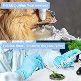 OFFCUP 5ml Plastic Syringes 10pcs No Needle Luer Slip Tip Liquid Measuring view 7