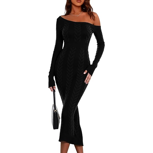 Autumn Long Sleeve Knit Dress Women Red Midi Knit Long Sweater O-Neck Prom Bodycon Dresses Apricot S at Amazon Women's Clothing store Autumn Long Sleeve Knit Dress Women Red Midi Knit Long Sweater O-Neck Prom Bodycon Dresses Apricot S at Amazon Women's Clothing store