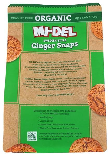 ORGANIC GINGER SNAPS