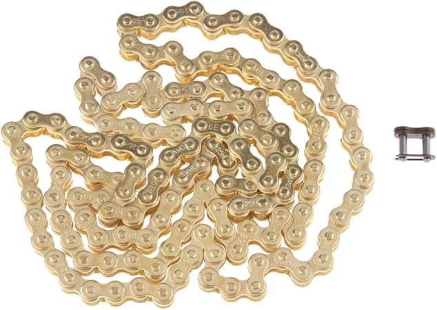 Amazon 交換リンクチェーン 25h 144 47cc 49ccミニポケットダートバイク Atv用 耐久性 耐腐食性 スプロケット 車 バイク