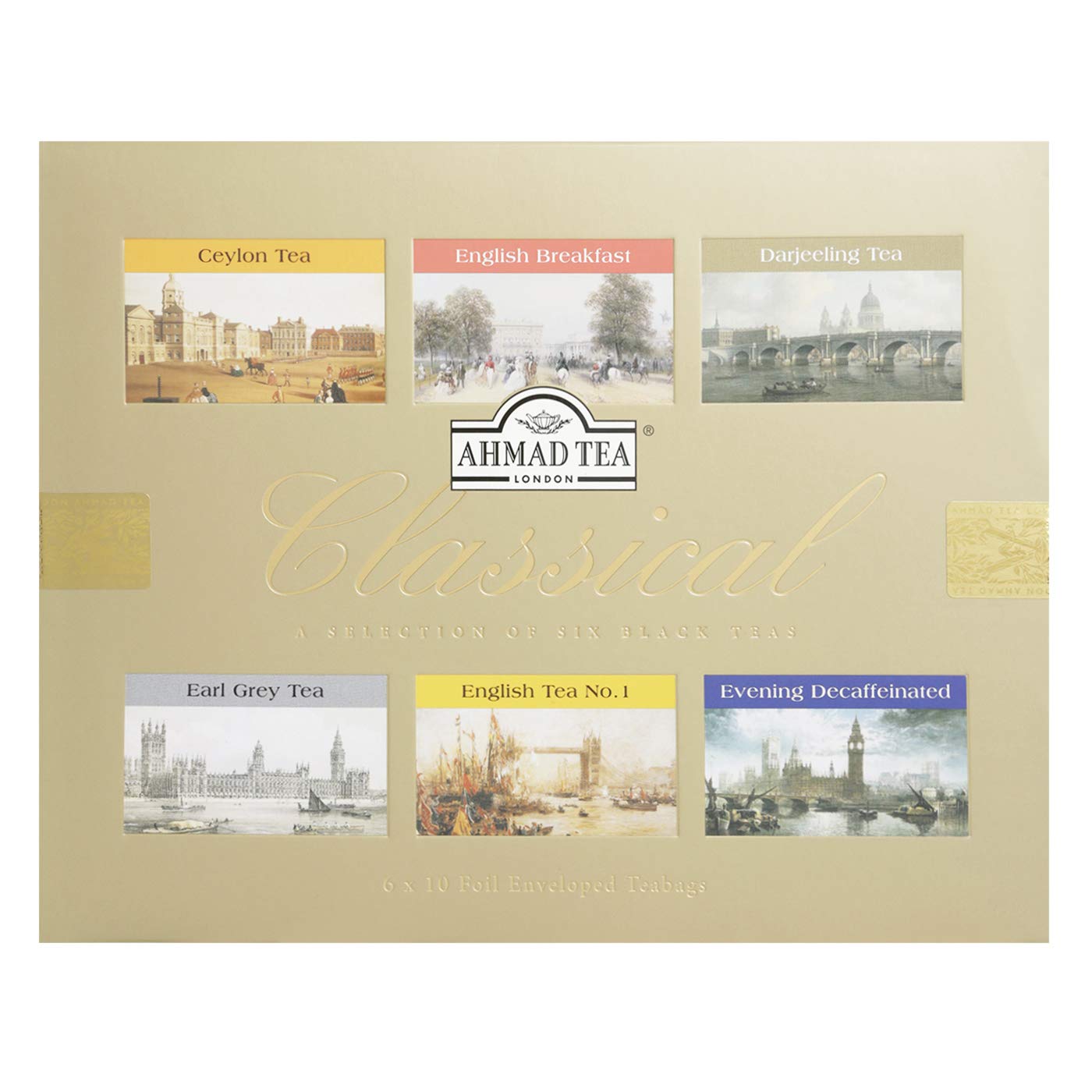 Ahmad Tea Gift Box, Enveloped Teabags – Oddity Lane