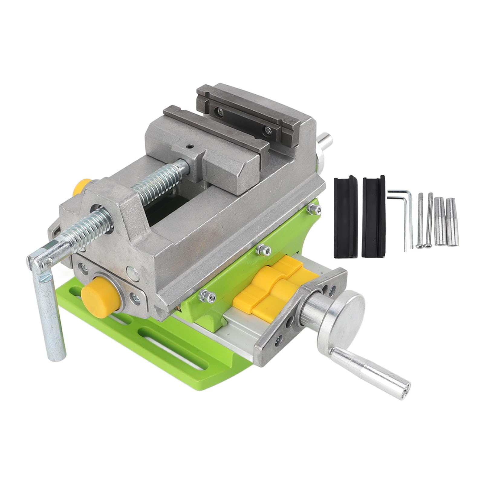 Slide Drill Press Vise, Drill Press Vise 2 Way Movement for Bench Drilling
