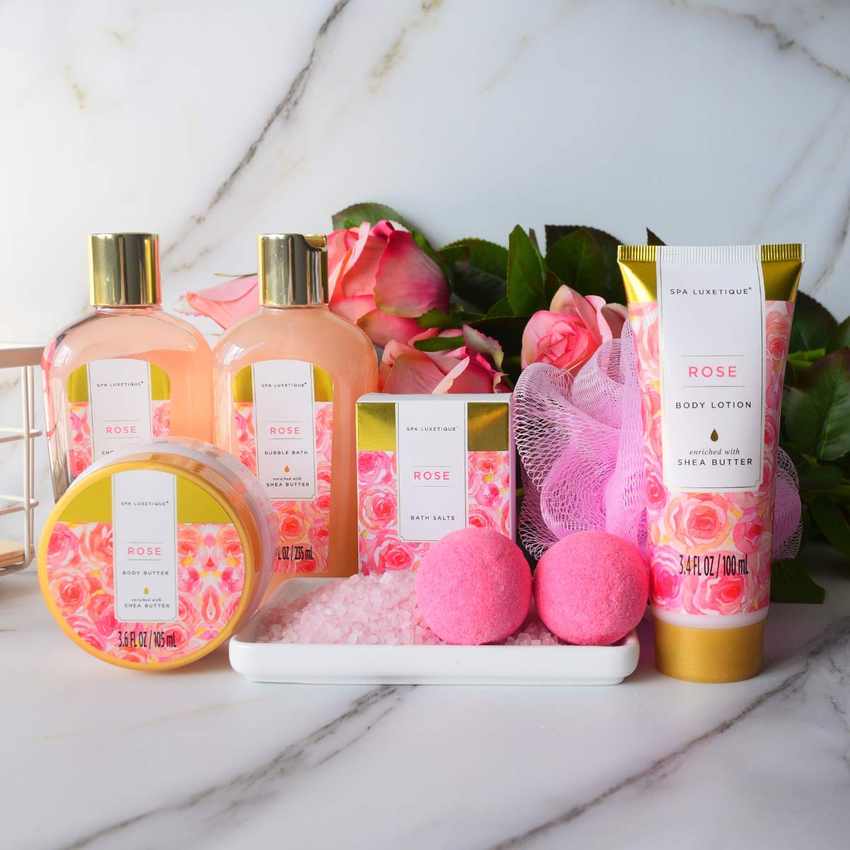 Birthday Gift Basket Set Bath And Body Works Spa lotion Soaps Mom Her