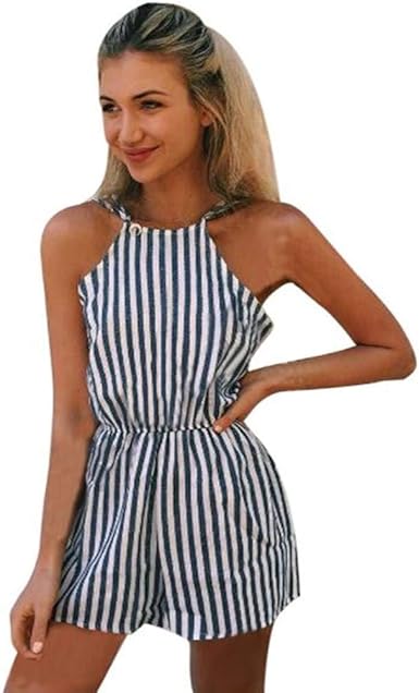 striped playsuits