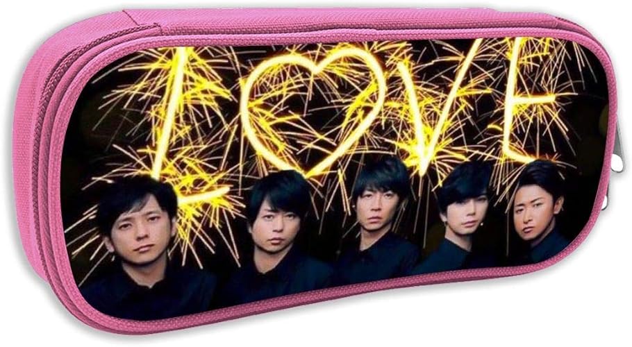 Amazon Arashi ペンケース ペンポーチ かわいい 女の子 男の子 イラスト デザイン 筆箱 筆入れ 大容量 文房具 収納 ケース 小学生 中学生 高校生 おしゃれ 多機能 Pencil Case 男女兼用 ノーブランド品 シューズ バッグ