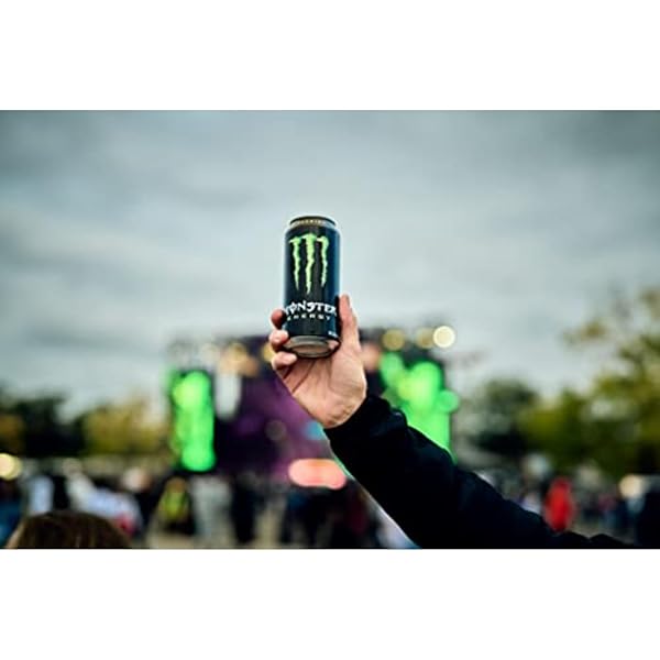 MONSTER ENERGY DRINK, GREEN, ORIGINAL, 16 OUNCE (PACK OF 15)