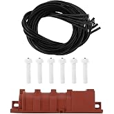 6-Port Spark Igniter Module Kit, Replacement for GE Whirlpool Gas Cooktops | TEENGSE 36 Inch Wires &amp; Ceramic Electrodes, Heat Resistant Igniter with Stable Ignition for Most Major Brands of Gas Cooktops