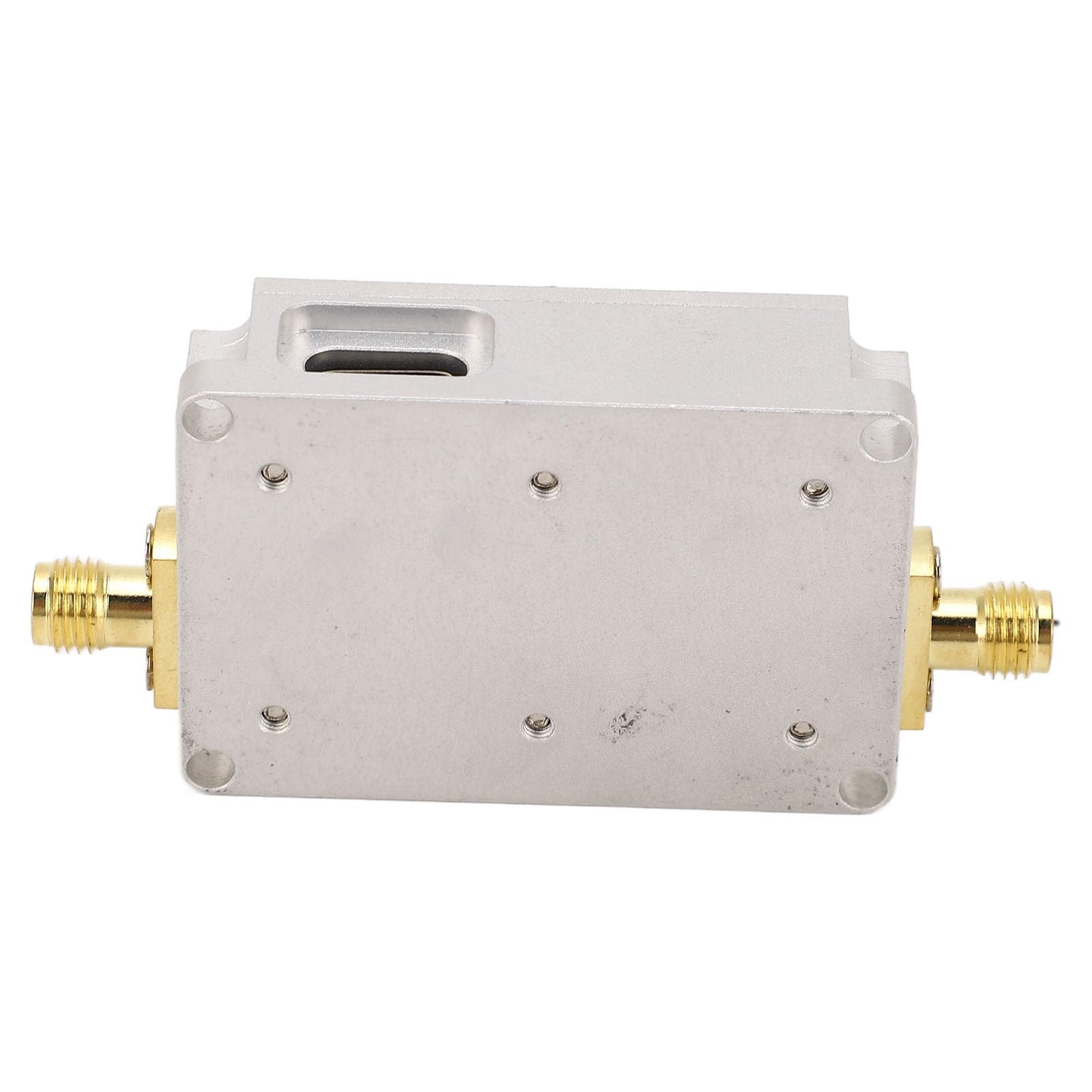 Professional Low Noise Amplifier LNA 10M-6GHz 20dB Gain High Flatness RF Amplifier for FM Radio GPS Signal Booster with SMA Connector DC5V Powered