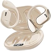 CHENRUIDA Open Ear Earbuds Bluetooth Wireless Headphones,Ear Buds with Led Power Display,48h Playtime,Ipx6 Waterproof Comfortable for Workout,Running,Cycling (Skin)