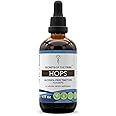 Secrets of the Tribe Hops Tincture Alcohol-Free Liquid Extract, Hops (Humulus Lupulus) Dried Flower (4 FL OZ)