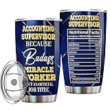 MONIZILUCKY Accounting Supervisor Tumbler Stainless