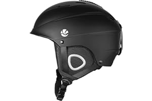 VANRORA Ski Helmet, Snowboard Helmet for Men & Women, Climate Control Venting, Dial Fit, Goggles Compatible, Removable Fleece Liner and Ear Pads, Safety-Certified