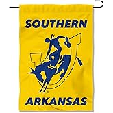 College Flags & Banners Co. Southern Arkansas Muleriders Wordmark Logo Garden Banner Flag