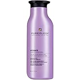 Pureology Hydrate Moisturizing Shampoo | Softens and Deeply Hydrates Dry Hair | For Medium to Thick Color Treated Hair | Sulf