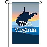 West Virginia Souvenir Double Sided Garden Flag