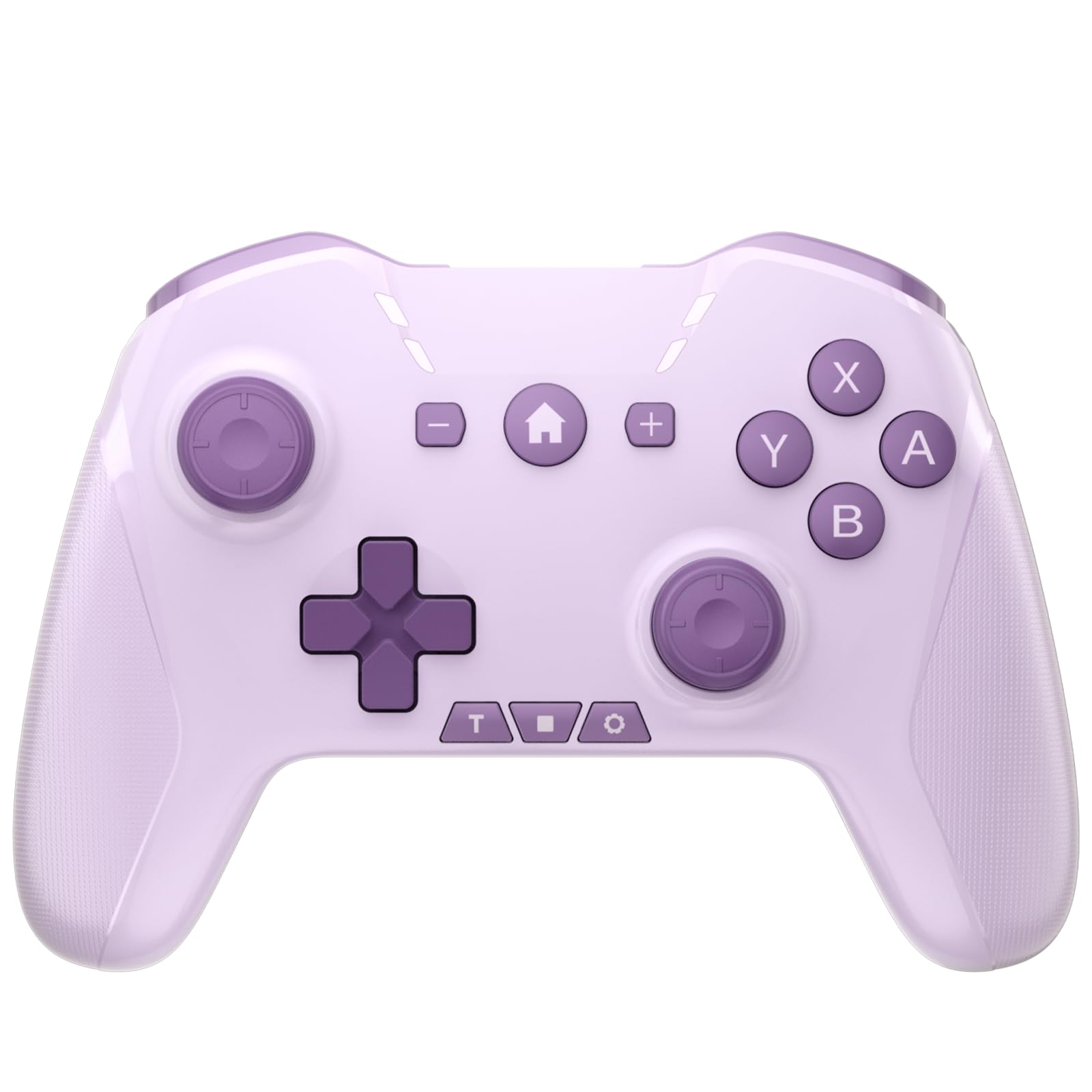 Photo 1 of Bluetooth Controller for Switch/Mac/PC/Steam/Mobile Phone/iOS/Android//TV/iPad/Table/Apple Arcade MFi Games, switch pro controller wireless with Adjustable Dual Motion,Turbo,Macros,6-Axis,Wake Up for Black Myth: Wukong (Black) (Purple) (Purple)