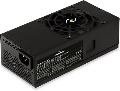 Tecnoware FTX 300W PC Power Supply 8cm Fan 3x SATA 24Pin 4+4 Pin Molex