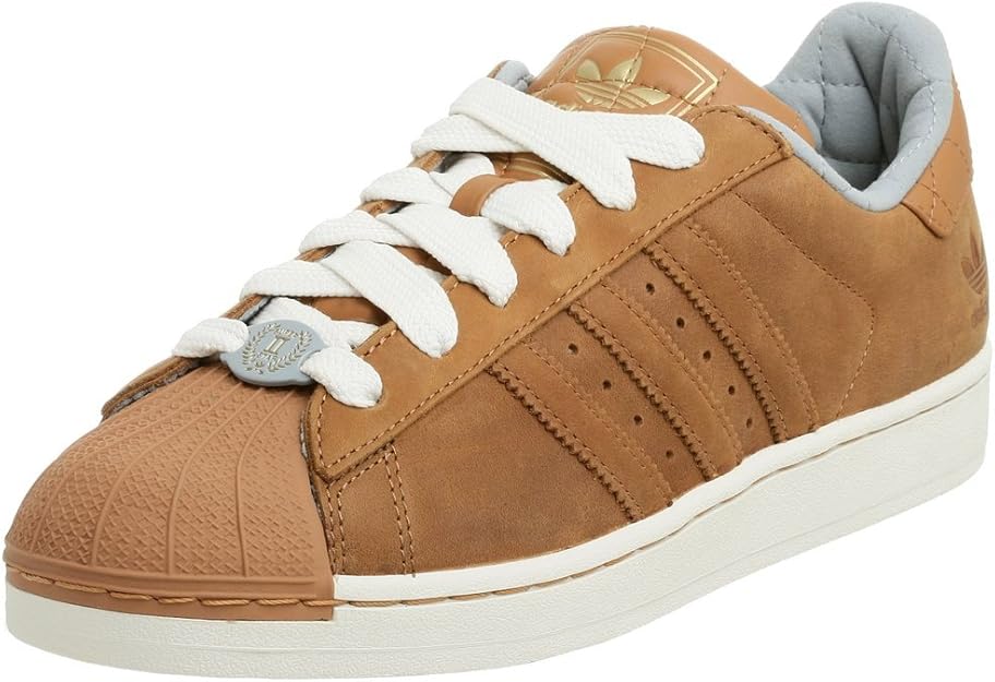 adidas Superstar II TL Leather Trainers - Saddle Brown-UK19: Amazon.co.uk: Shoes & Bags