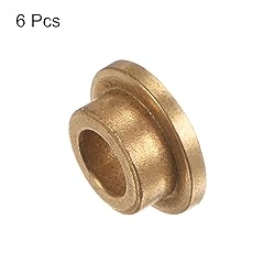 HARFINGTON 6pcs Flange Bearing Sleeve 6mm Bore 10mm
