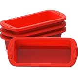 Keejoy 9 Inch Silicone Bread Loaf Pan With Metal Reinforced...