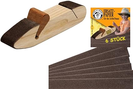 Corvus Kids at Work Schleifmaus mit Ersatzpapier Set 600079 600129