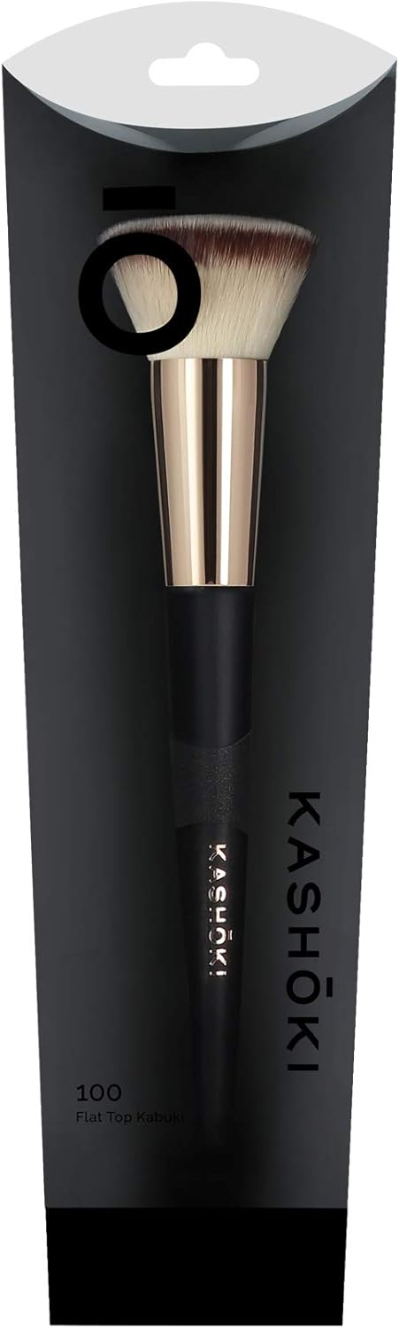 Kashoki Flat Top Kabuki Brush, 50 g, Copper - Image 4