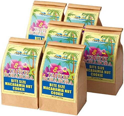 Amazon タヒチ 土産 タヒチ ボラボラクッキー 6袋セット 海外旅行 タヒチ お土産 おみやげ宅配便 食品 飲料 お酒 通販