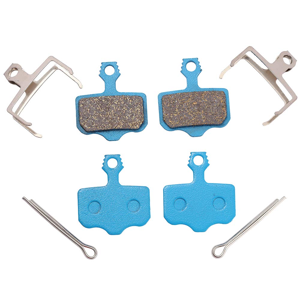 2 Pairs Bike Disc Brake Pads for Avid Elixir 1 3 5 7 9 R ER CR Mag Level TL T Sram XO XX X7 X9 XXWC DB1 DB3 DB5 Durable & Long-lasting(Resin,Semi-Metallic,Sintered Metal,Multi-Metallic)