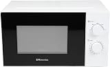 EMtronics 20L 700W Manual Microwave, 5 Power Levels, Timer & Light - White view 2