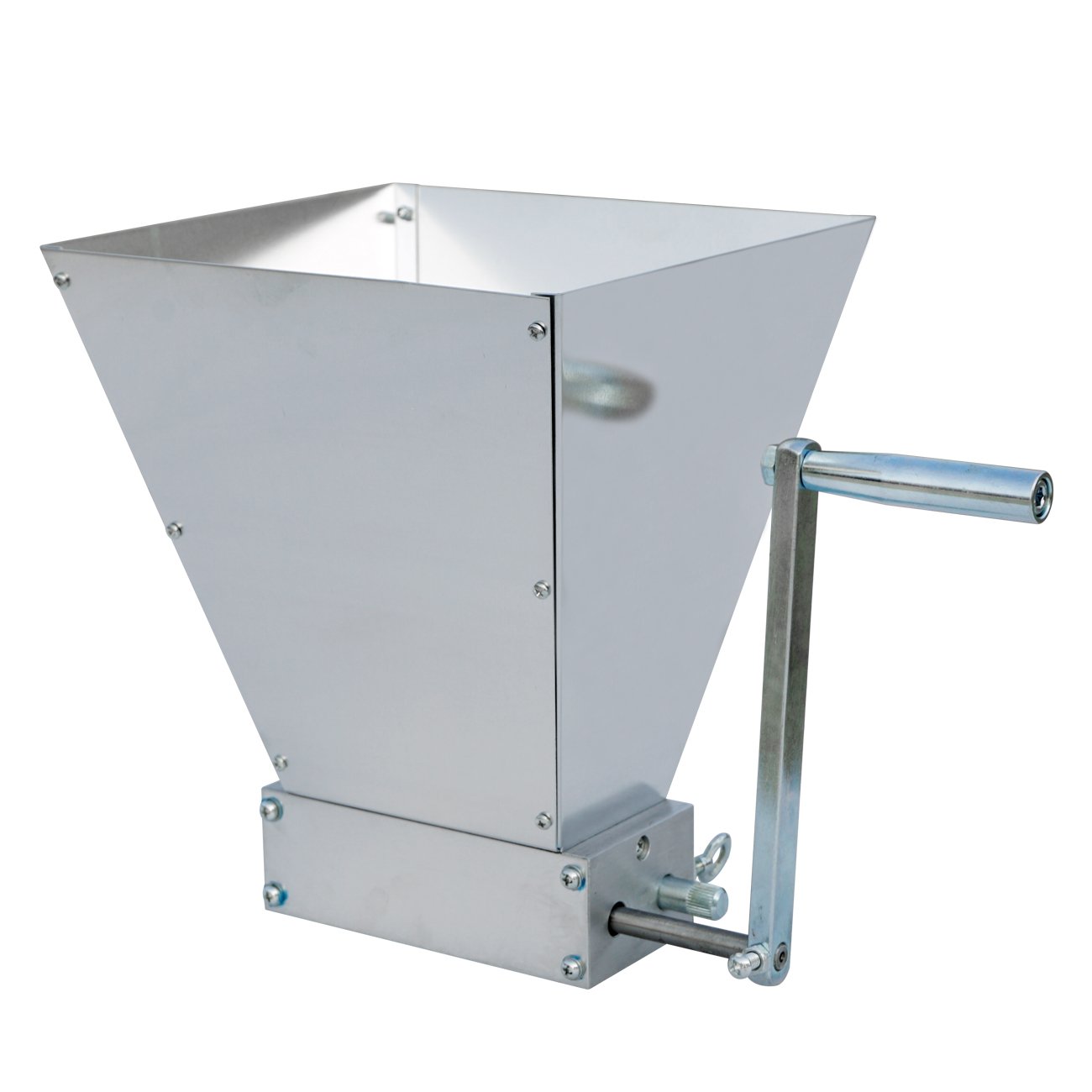 ECOWORTHY Barley Crusher Malt Grain Mill 2 Roller Home Brewing Grain