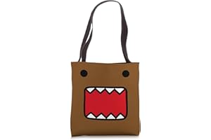 Official Domo-Kun Merchandise Y2K Era Fandom | Domo Face Tote Bag