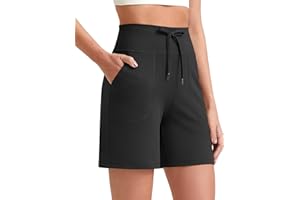 G4Free Women's Athletic Lounge Shorts High Waisted Summer Casual Shorts for Golf Yoga with Pockets