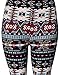 VIV Collection One Size Fashion Print Leggings, Game Pattern