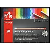 CREATIVE ART MATERIALS Caran D'ache Luminance Colored Pencil Set of 20 (6901.720)