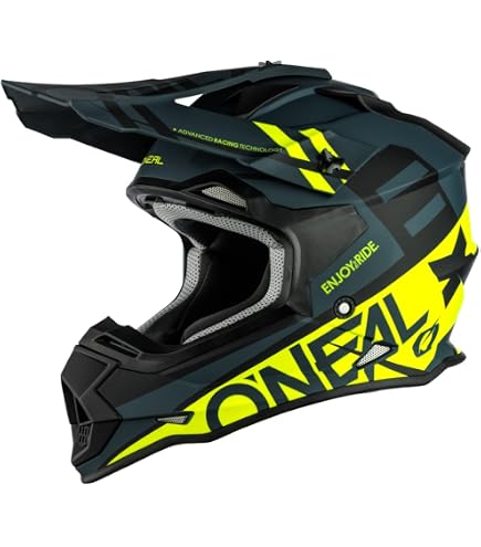 Amazon.com: O'NEAL 3 SRS Helmet Hexx Blue/Orange, SM : Automotive