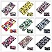 9PCS Outdoor Headscarves, Womens and Mens Headband Headwear (Offbeat Oriental Blooms)