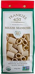 Frankies 457 Artisanal Mezze Maniche Pasta - USDA Organic Certified - Premium Italian Handcrafted Pasta -Imported from Italy 