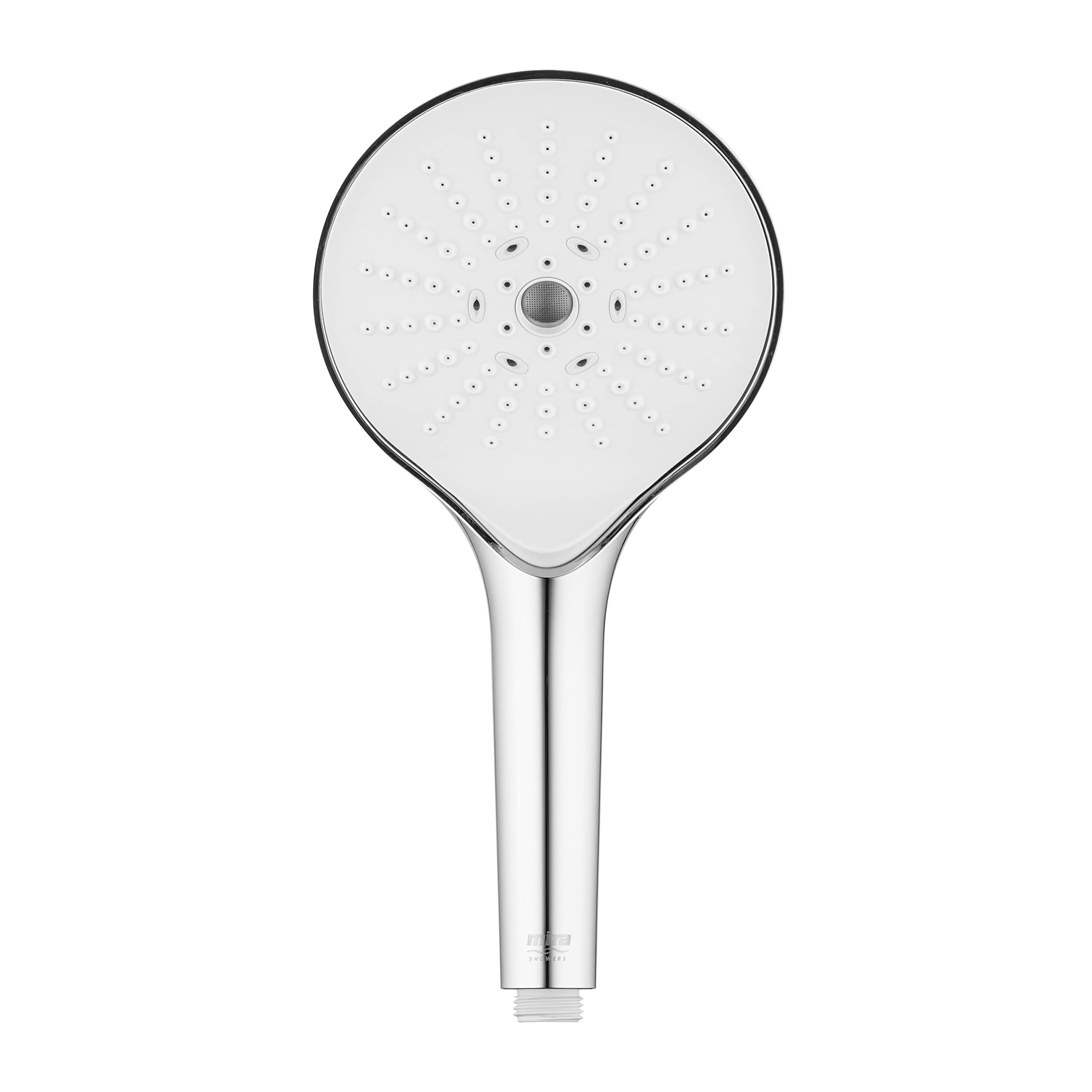 Mira Showers Switch Shower Head Handheld Shower Head 4 Spray Shower Head Chrome 130 mm 2.1605.261