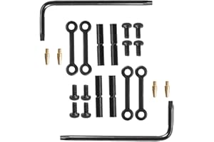 GLKTRS 2 Pack Prevent Rotation Pins, Non Slip High Precision Rotation Pins for Various Precision Machine and Motorcycle Engine (Golden)