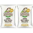 100% Soybean Hull Mushroom Pellets (Substrate) - 4 x 20 Pound Bags (80 Pounds Total)