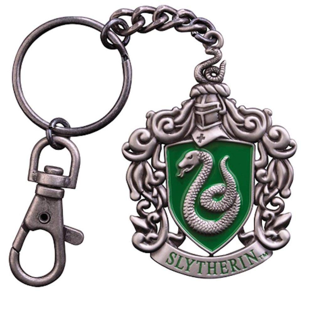 The Noble Collection Harry Potter Slytherin Crest Keychain — image 1