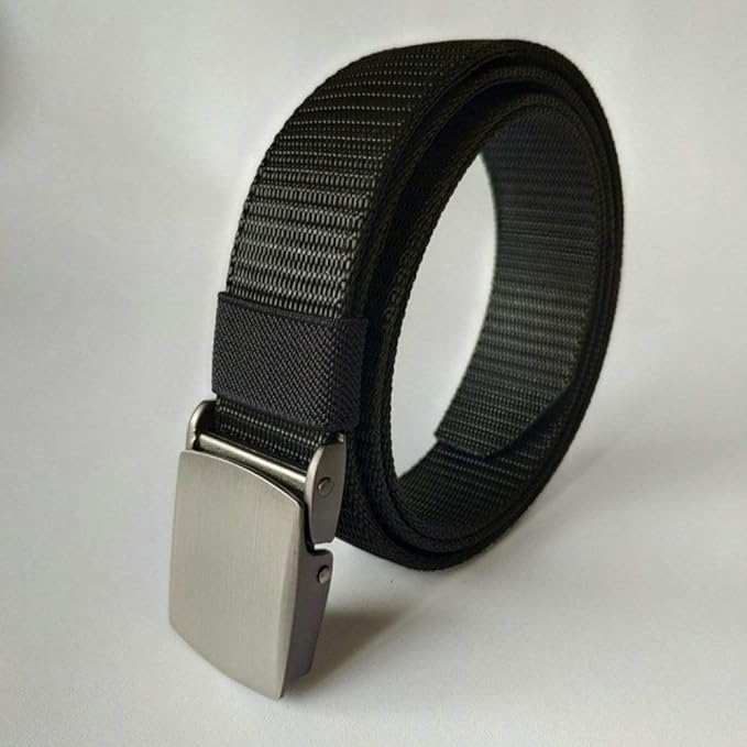 PIANYIHUO beltHigh Quality Canvas Men Belt New Alloy Buckle Nylon