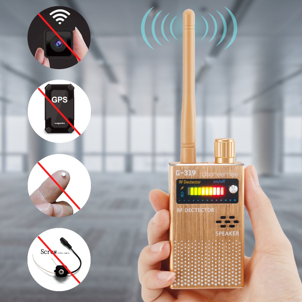 Dooreemee Anti-spy Electronic Bug Detector Hide Camera RF Signal