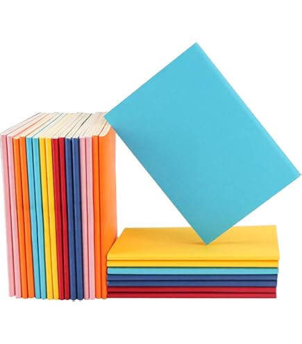 16 Pack Kraft Notebooks A5, Feela 60 Pages Lined Notepad Journal Bulk, Soft Brown Cover Multipack Notebooks For Students Travelers Writing Plans, Memos Office - View #2