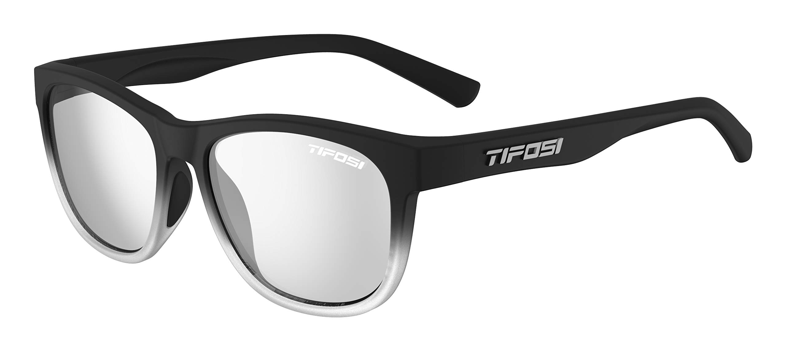 Tifosi SWANK FOTOTEC SINGLE LENS SUNGLASSES: SATIN ONYX FADE