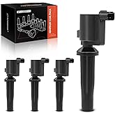 A-Premium Ignition Coil Pack Set of 4 Compatible with Ford Fusion 2010-2020 Escape 2009-2019 Ranger 2013-2020 Lincoln MKZ 201