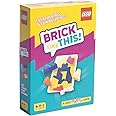 Brick Like This! – A Lego® Fun Buliding Board Game - Card Games for Family Adults and Kids – 2-8 Players – Less Than 15 Minut
