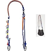 DAOSUN Adjustable Bag Strap Purse Straps Replacement Crossbody, Paracord Rope Heavy Duty Shoulder Straps for Handbags
