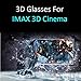 Cyxus 3D Clip-on Glasses Polarized Eyewear for Movie/Cinema (IMAX)